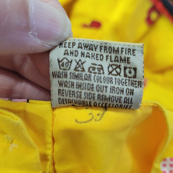 Bibz Kids‎ Yellow Floral Fit and Flare Dress Girls 4X Summer Outfit Lined - Picture 5 of 9